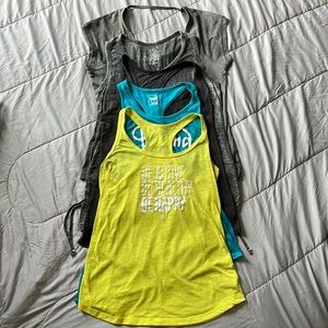 Work out tanks, bundle of 5, all medium, puma, 2 old navy, time and tru